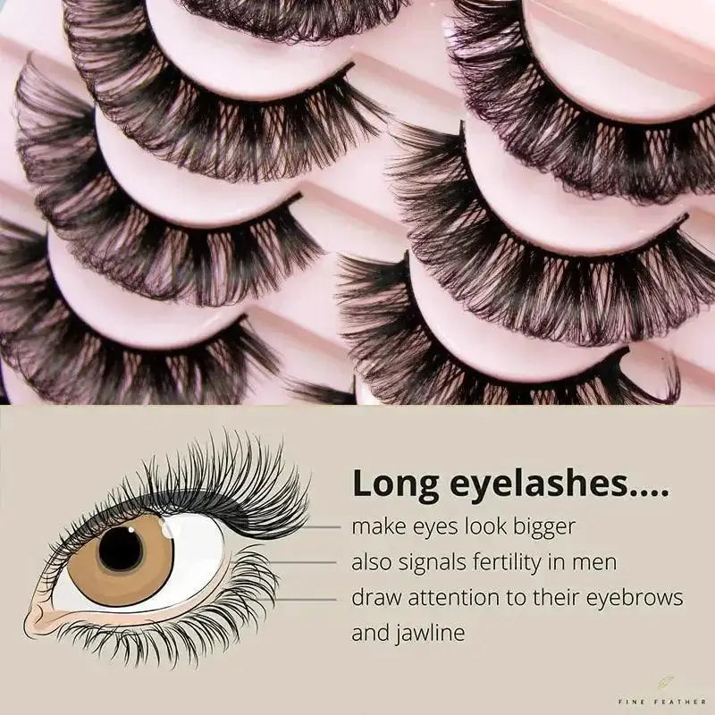 Russian Strip Lashes Fluffy Mink My Store