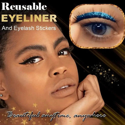 Eyeliner Eyelashes Sticker My Store